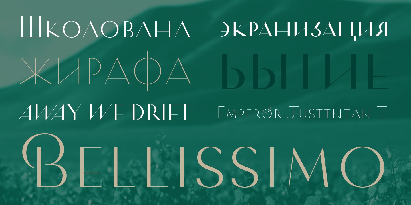 Prego Bold Font preview